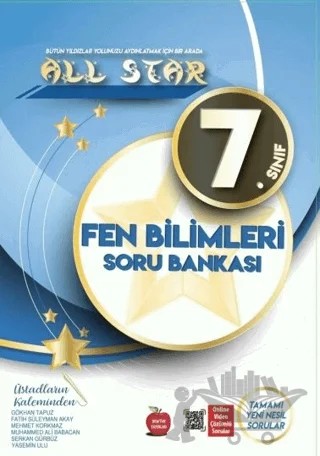7. Sınıf Fen Bilimleri All Star Soru Bankası – Kolektif – Newton Yayınları kitap kapağı
