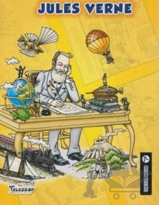 Jules Verne - Tanıyor Musun? – Johanne Menard – Teleskop Popüler Bilim kitap kapağı