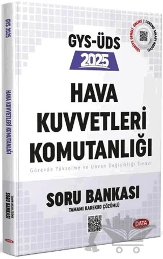2025 GYS ÜDS Hava Kuvvetleri Komutanlığı Soru Bankası – Kolektif – Data Yayınları kitap kapağı