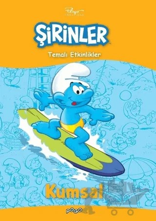 Şirinler - Kumsal – Kolektif – Pogo Çocuk kitap kapağı