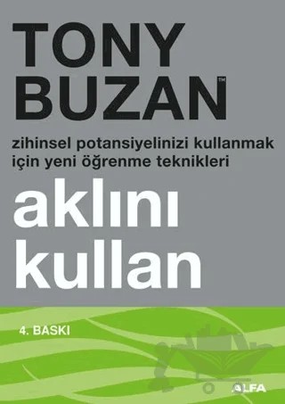 Aklını Kullan – Tony Buzan – Alfa Yayınları kitap kapağı