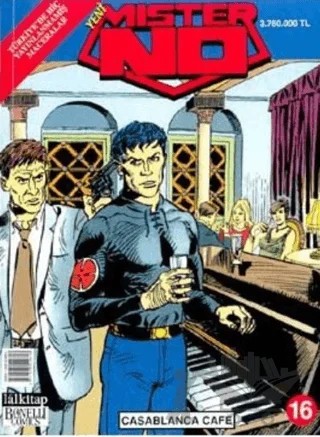 Mister No Casablanca Cafe Sayı: 16 – Lal Kitap kitap kapağı