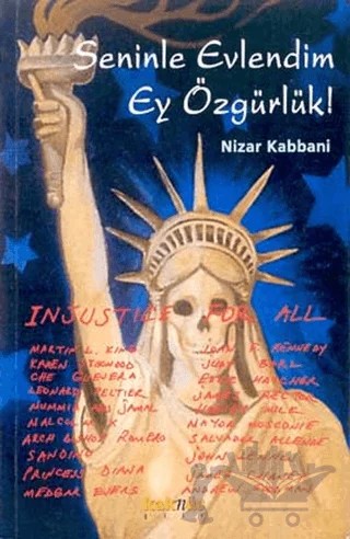 Seninle Evlendim Ey Özgürlük – Nizar Kabbani – Kaknüs Yayınları kitap kapağı