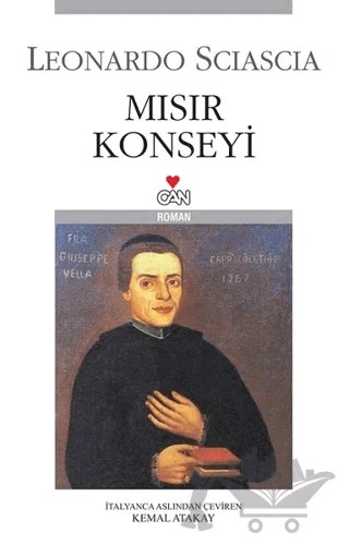 Mısır Konseyi – Leonardo Sciascia – Can Yayınları kitap kapağı
