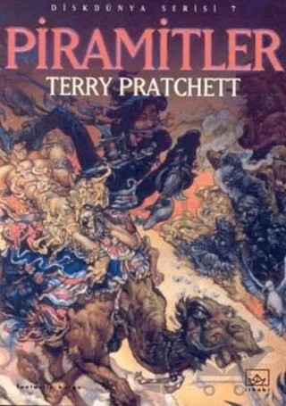 Piramitler Diskdünya’nın Yedinci Romanı – Terry Pratchett – İthaki Yayınları kitap kapağı