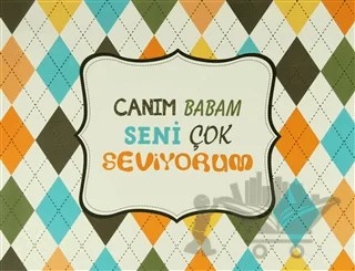 Canım Babam Seni Çok Seviyorum – Kolektif – Denizler Kitabevi kitap kapağı