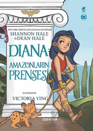 Diana: Amazonların Prensesi – Dean Hale, Shannon Hale – Dinozor Genç kitap kapağı
