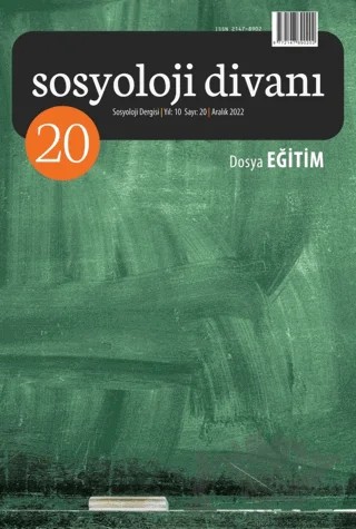 Sosyoloji Divanı Sayı: 20 Aralık 2022 – Sosyoloji Divanı Dergisi kitap kapağı