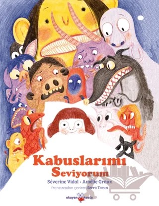 Kabuslarımı Seviyorum – Severine Vidal – Okuyan Koala kitap kapağı