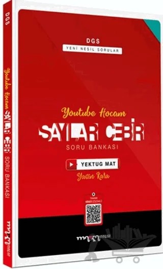 2022 DGS Sayısal Cebir Soru Bankası – Yasin Kara – Marka Yayınları kitap kapağı