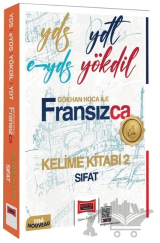 YDS YDT E-YDS YÖKDİL Fransızca Kelime Kitabı 2 Sıfat – Gökhan Yılmaz – Yargı Yayınevi kitap kapağı