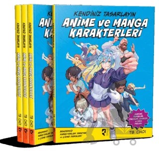 Anime ve Manga Karakterleri - Kendiniz Tasarlayın – Tb Choi – HayalPerest Kitap kitap kapağı