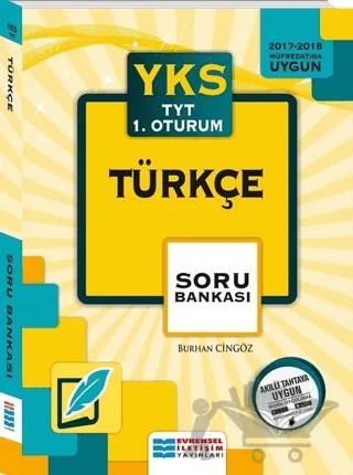 YKS TYT 1. Oturum Türkçe Soru Bankası – Burhan Cingöz – Evrensel İletişim Yayınları kitap kapağı