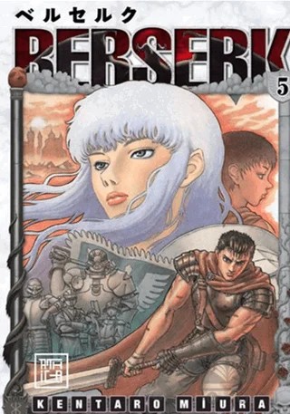 Berserk 5 – Kentaro Miura – Athica Yayınları kitap kapağı