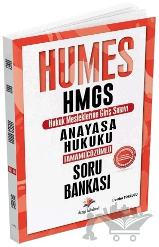 HUMES HMGS Anayasa Hukuku Soru Bankası Çözümlü – Devrim Toklucu – Dizgi Kitap kitap kapağı