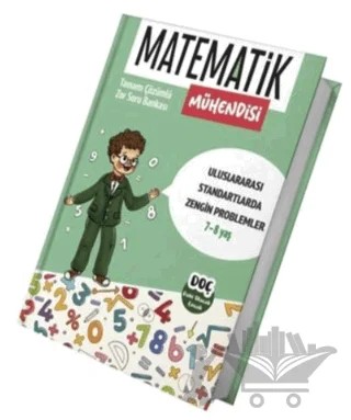 Matematik Mühendisi 7 - 8 Yaş - Tamamı Çözümlü Zor Soru Bankası – Kolektif – Dahi Olacak Çocuk Yayınları kitap kapağı
