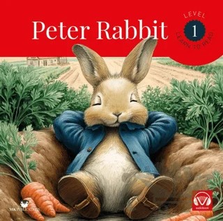 Peter Rabbit - Level 1 – Beatrix Potter – MK Publications kitap kapağı