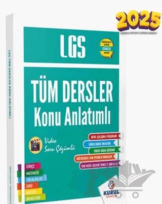 2025 LGS Tüm Dersler Tek Kitap Konu Anlatımlı – Kolektif – Kurul Yayıncılık kitap kapağı