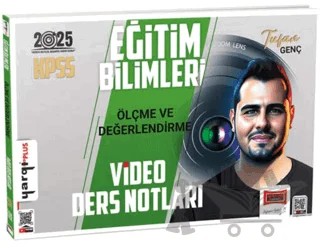 2025 KPSS Eğitim Bilimleri Ölçme ve Değerlendirme Video Ders Notları – Kolektif – Yargı Yayınevi kitap kapağı