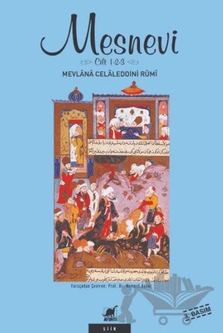 Mesnevi (Cilt 1 - 2 - 3) – Mevlana Celaleddin Rumi – Ayrıntı Yayınları kitap kapağı