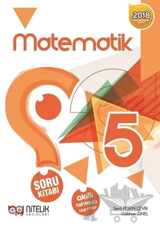 5. Sınıf Matematik Soru Kitabı – Sevil Pesen Çevik, Gökhan Önel – Nitelik Yayınları - Bayilik kitap kapağı