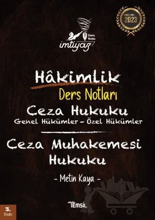 İmtiyaz İdare Hukuku İdari Yargılama Usul Hukuku Hakimlik Ders Notları – Metin Kaya – Temsil Kitap kitap kapağı