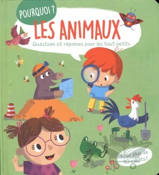 Les Animaux: Questions Et Reponses Pour Les Tout-petits – Kolektif – Tam Tam kitap kapağı