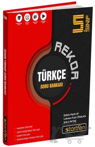 5. Sınıf Türkçe Rekor Soru Bankası – Kolektif – Startfen Yayınları kitap kapağı