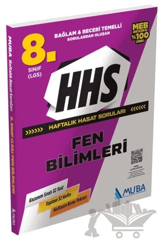 8. Sınıf Fen Bilimleri Haftalık Hasat Soruları – Kolektif – Muba Yayınları kitap kapağı
