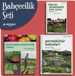 Bahçecilik Seti (3 Kitap) – Sinan Kunt, Toby Hemenway, Ben Hartman – Yeni İnsan Yayınevi kitap kapağı