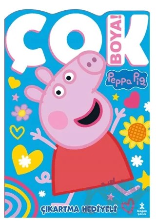 Peppa Pig - Çok Boya – Kollektif – Doğan Çocuk kitap kapağı