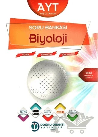 AYT Biyoloji Soru Bankası – Kolektif – Doğru Orantı Yayınları kitap kapağı