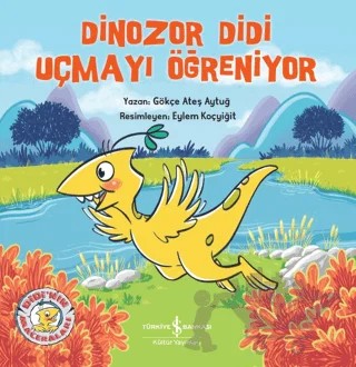 Dinozor Didi Uçmayı Öğreniyor – Gökçe Ateş Aytuğ – İş Bankası Kültür Yayınları kitap kapağı