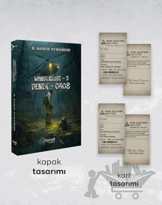 Wanderlust 3 - Denek 0408 – B. Narin Aymandir – Ulysses Yayınları kitap kapağı