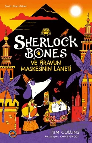 Sherlock Bones ve Firavun Maskesinin Laneti – Tim Collins – Orenda kitap kapağı