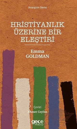 Hristiyanlık Üzerine Bir Eleştiri – Emma Goldman – Gece Kitaplığı kitap kapağı