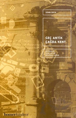 Geç Antik Çağda Kent – Derleme – Homer Kitabevi kitap kapağı