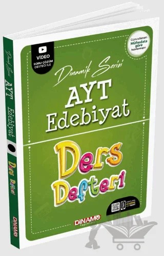 2024 AYT Edebiyat Ders Defteri – Kolektif – Dinamo Yayınları kitap kapağı