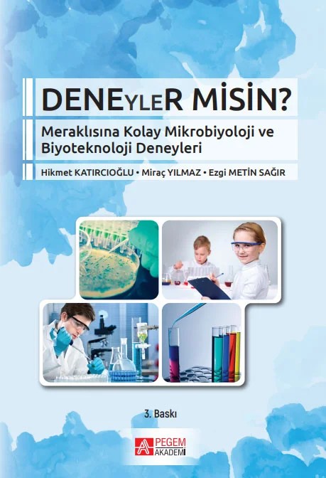 Deneyler Misin? – Hikmet Katırcıoğlu, Ezgi Metin – Pegem Akademi Yayıncılık kitap kapağı