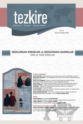 Tezkire 90. Sayı/ Aralık 2024 – Kolektif – Tezkire Dergisi kitap kapağı