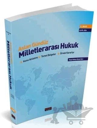 Milletlerarası Hukuk – Aslan Gündüz – Savaş Yayınevi kitap kapağı