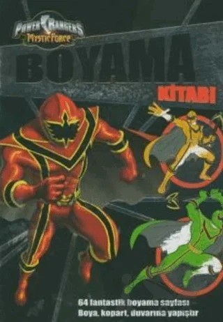 Power Rangers Boyama Kitabı – Kolektif – Doğan Egmont Yayıncılık kitap kapağı