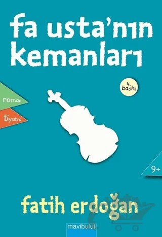 Fa Usta’nın Kemanları – Fatih Erdoğan – Mavibulut Yayınları kitap kapağı