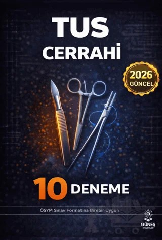 TUS Cerrahi 10 Deneme – Kolektif – Güneş Kitabevleri Yayınları kitap kapağı
