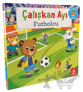 Çalışkan Ayı Futbolcu – Benji Davies – Büyülü Fener Yayınları kitap kapağı