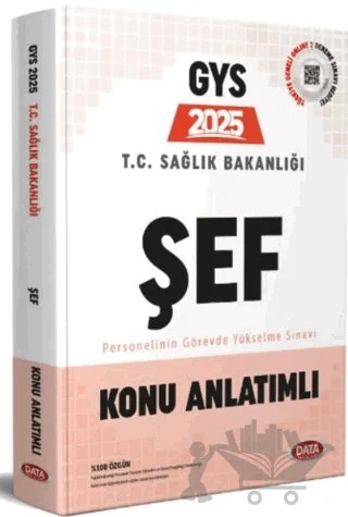 T.C Sağlık Bakanlığı GYS Şef Konu Anlatımlı – Kolektif – Data Yayınları kitap kapağı