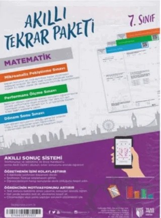 7. Sınıf Matematik Akıllı Tekrar Paketleri – Kolektif – Teas Press kitap kapağı