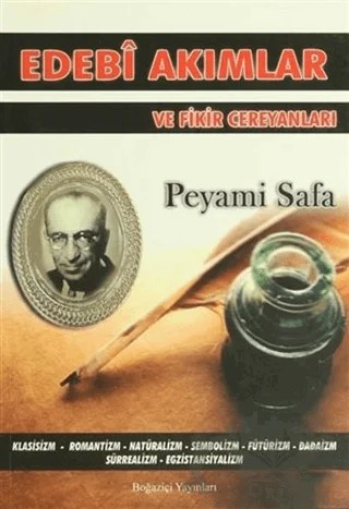 Edebi Akımlar ve Fikir Cereyanları – Peyami Safa – Boğaziçi Yayınları kitap kapağı