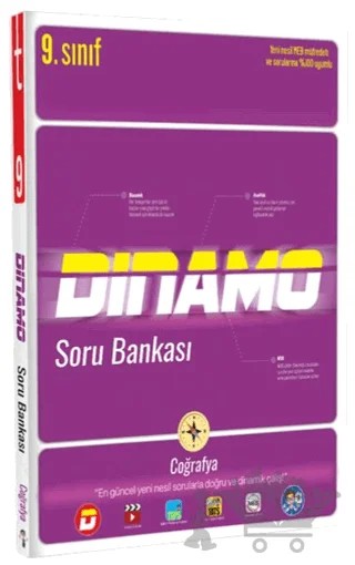 9. Sınıf Coğrafya Dinamo Soru Bankası – Kolektif – Tonguç Akademi kitap kapağı