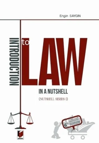 Introduction to Law in a Nutshell – Engin Saygın – Adalet Yayınevi kitap kapağı